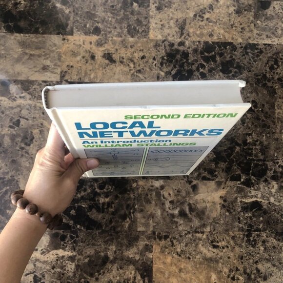 LOCAL NETWORKS: AN INTRODUCTION By William Stallings 1987 Hardcover - Picture 5 of 8